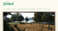 Desktop Screenshot of gestuet-fronhof.de